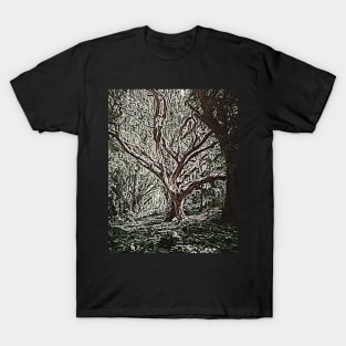 Wyrd Tree Painting T-Shirt